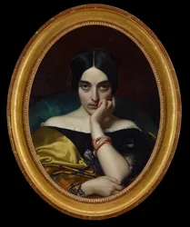 Portrait of Clémentine (Mrs. Alphonse) Karr (1845)